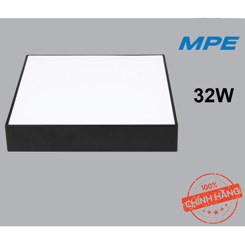 {Chính Hãng} Đèn LED MPE Downlight nổi tràn viền series SSDLB 16W, 24W Ánh Sáng Trắng, Trung Tính, Vàng, Ba Chế Độ Màu