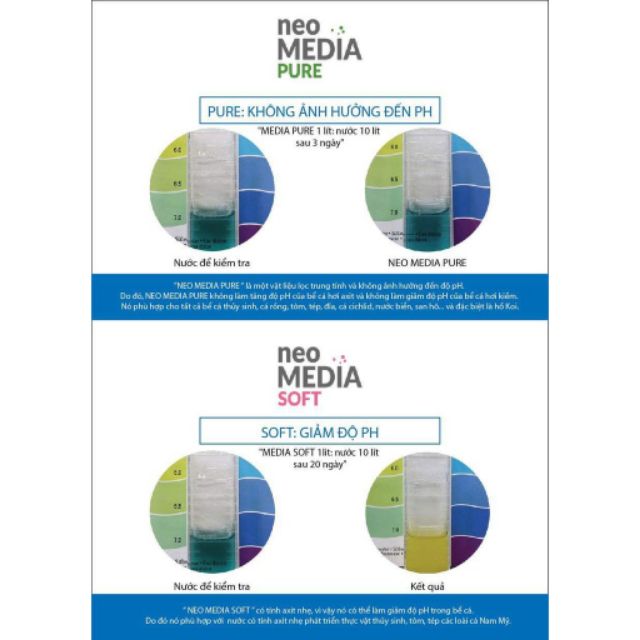 Vật liệu lọc Neo media (1lit )