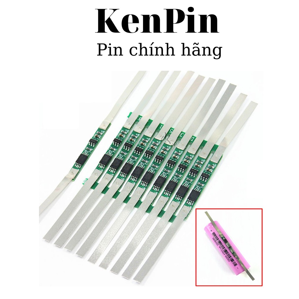 Mạch 1s 2s bảo vệ 3.7v 3A Bms cho pin Li-ion 18650 M12