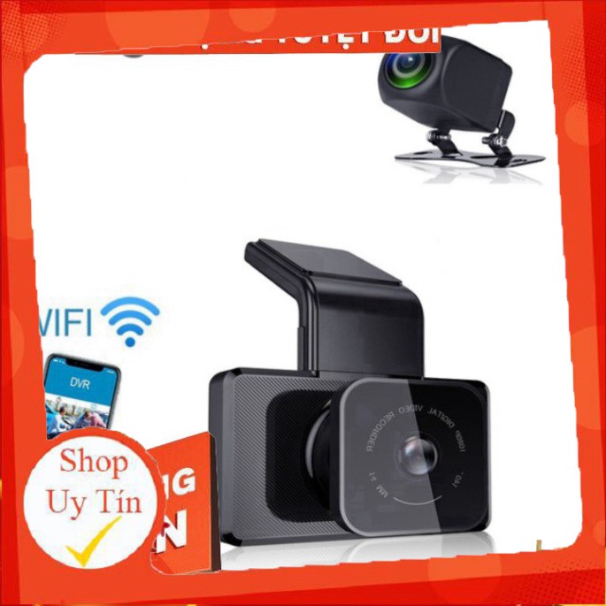 {Hàng chính hãng} Camera hành trình ô tô Phisung K10 tích hợp camera sau Wifi GPSQ | BigBuy360 - bigbuy360.vn