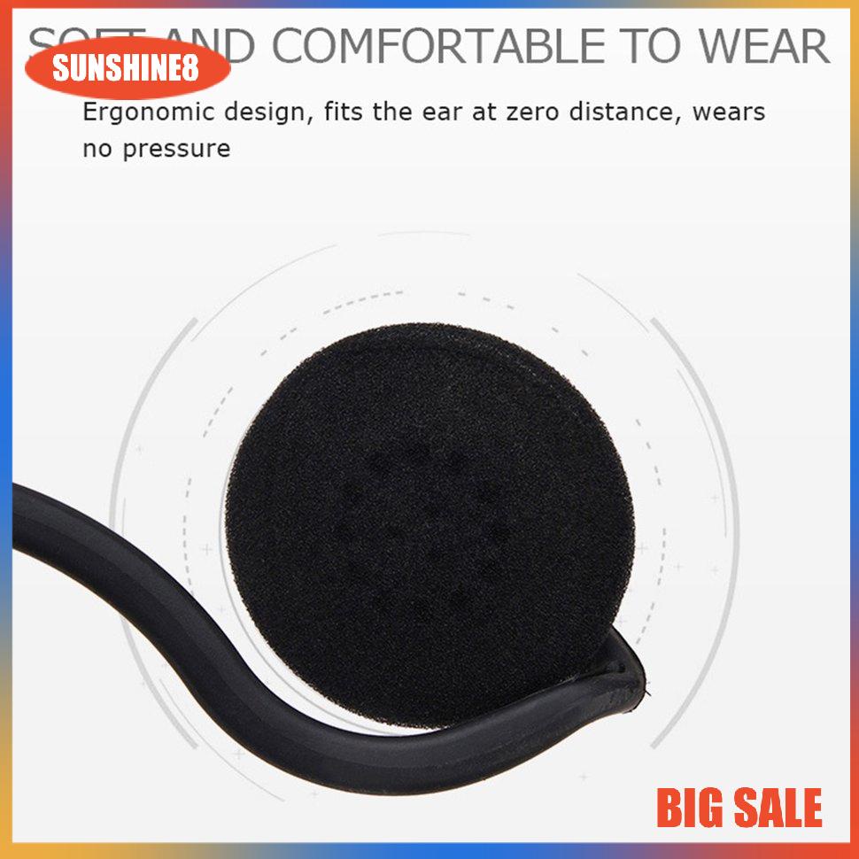 【SUN】Neck Cord Headphones Headset With Piano Plug For TV And PC Phones Earphone