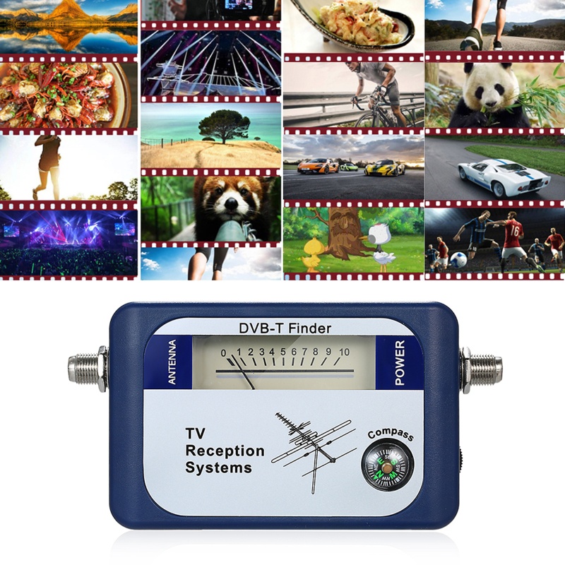 Máy Dò Tín Hiệu Vệ Tinh Màn Hình LCD 170~860MHz
