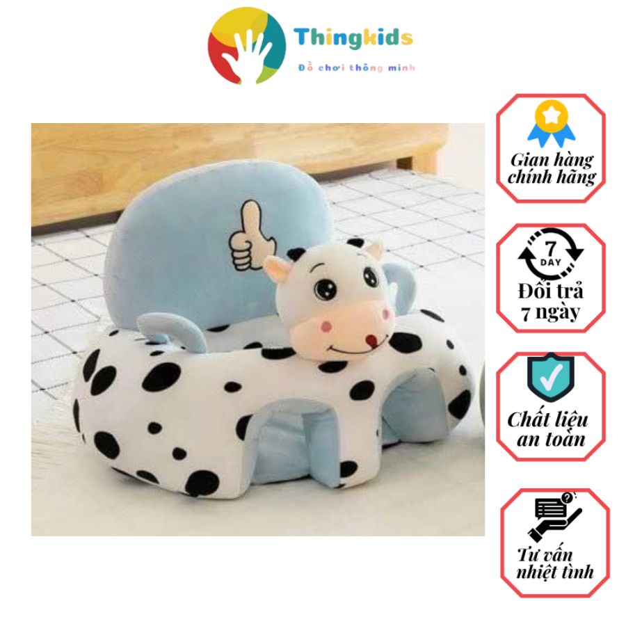 Ghế nhồi bông tập ngồi kiểu dáng đáng yêu cho bé - Thingkids