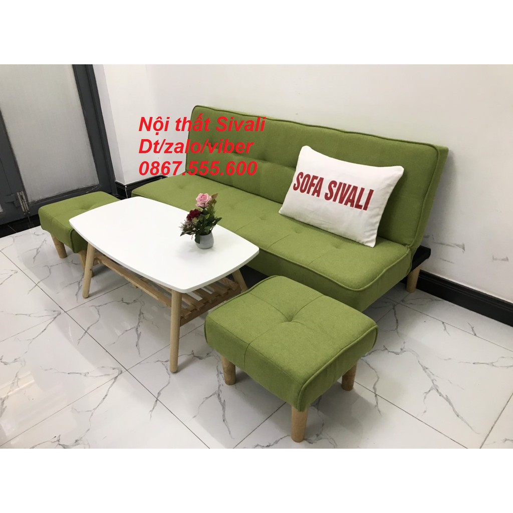 SFB01-Bộ ghế sofa bed, sofa giường phòng khách Sivali, salon, sopha, sa lông, sô pha