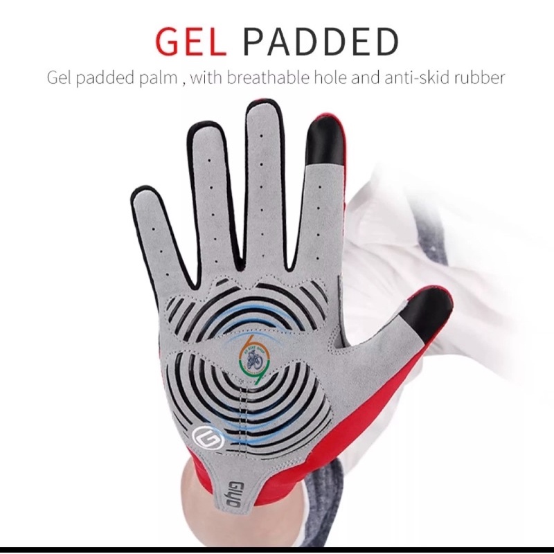 69bikeshop_GĂNG TAY XE ĐẠP CHỐNG SỐC GIYO CHE FULL NGÓN CHỐNG SỐC