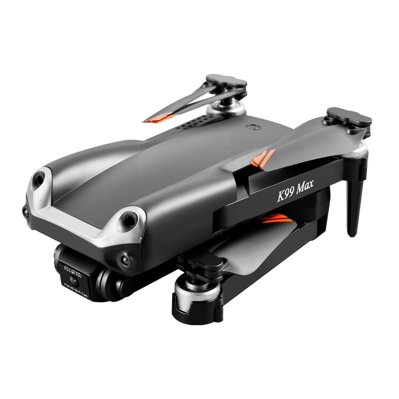 Flycam K99 Max, thế hệ mới 2021, 2.4GHz chống nhiễu chống va chạm 3 chiều, Camera kép 4K/1080, thời gian bay 18-20p