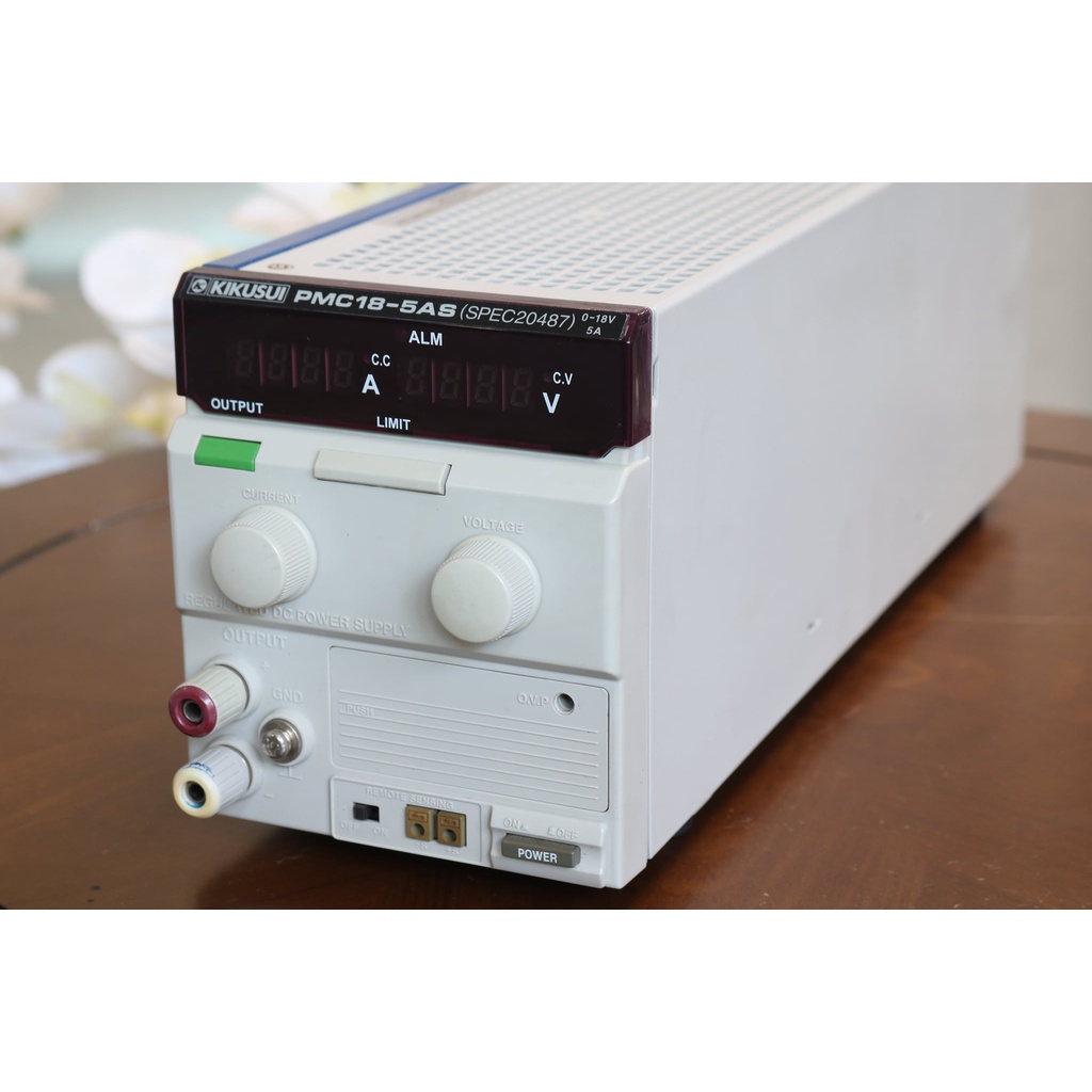 Máy cấp nguồn Nhật Bản Kikisui PMC18-5AS 20V 5A mới 97% bảo hành 1 năm ( chỉ máy )