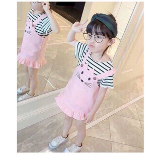 Đầm yếm bé gái