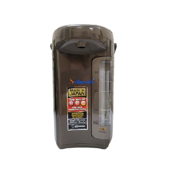 Bình Thủy Điện Zojirushi CD-QAQ40-TA - Dung tích 4 Lít - Hàng chính hãng