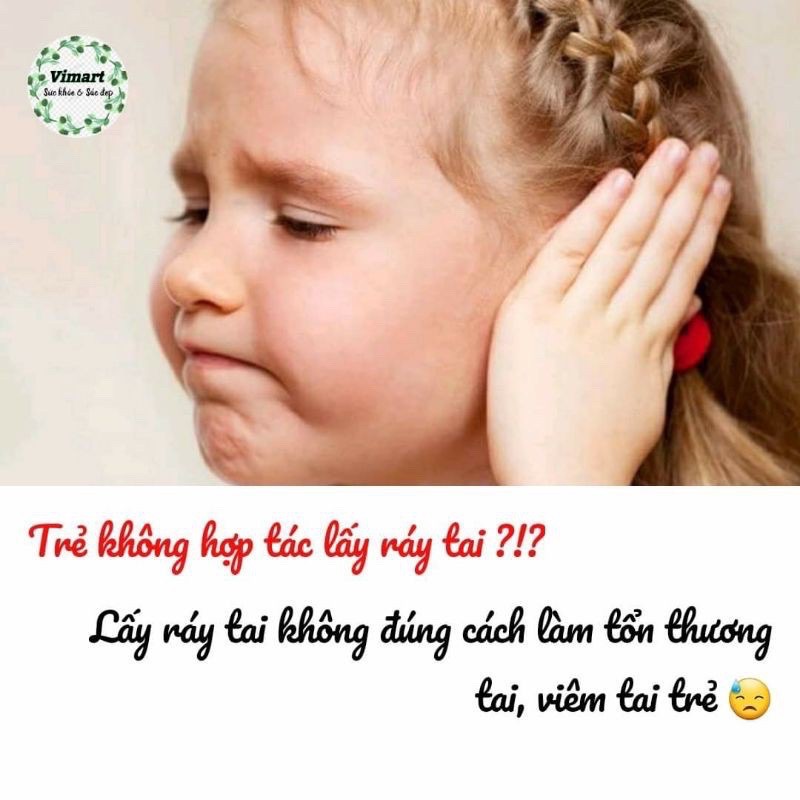 XỊT TAN RÁY TAI CLEAN EARS KIDS 30ml ( úc )
