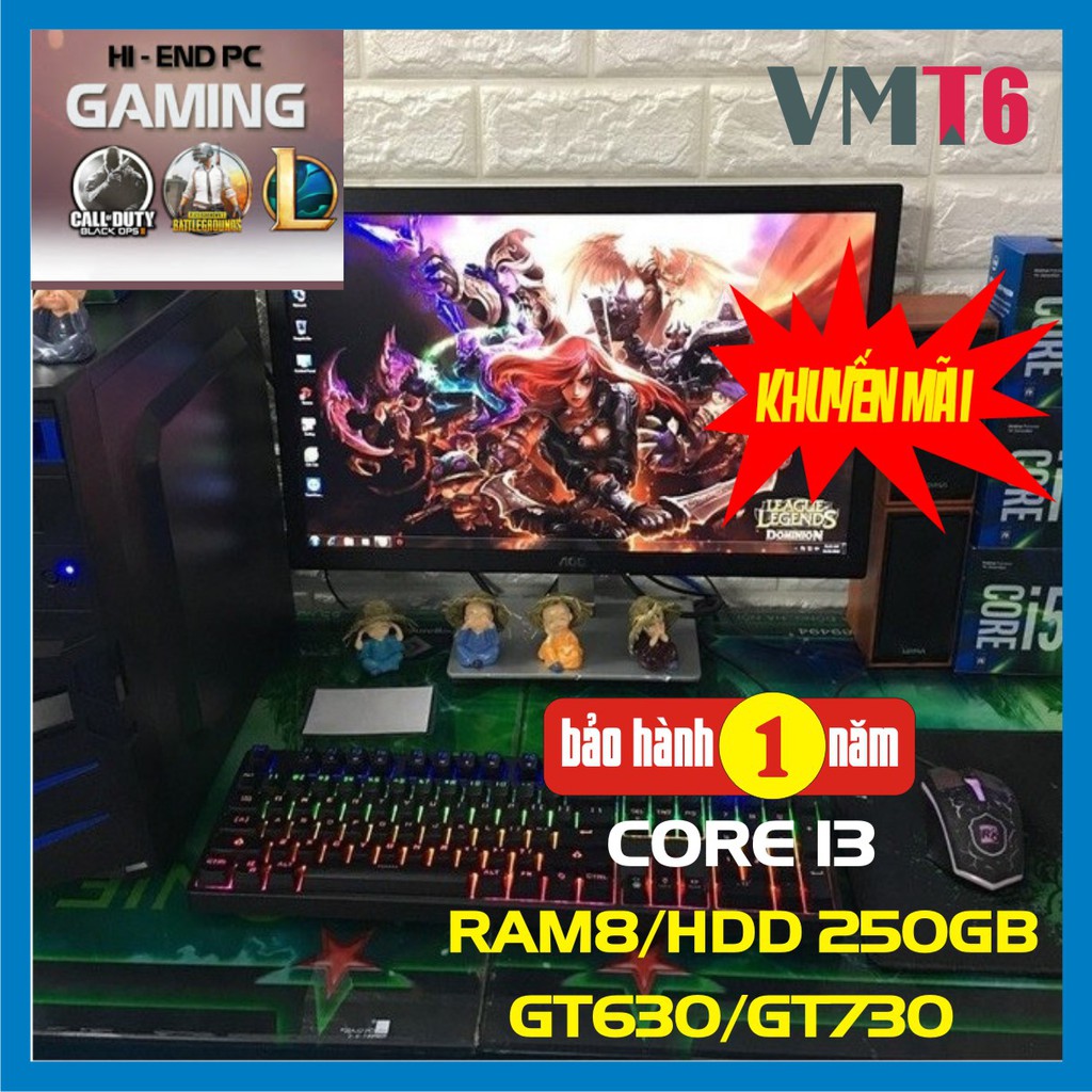 Bộ máy tính chơi game GTA LOL CF phím chuột đầy đủ - Bảo hành 12 tháng ! | BigBuy360 - bigbuy360.vn