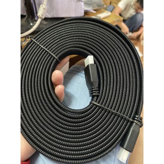 Dây cáp tín hiệu HDMI dài 5m tròn (dẹt)