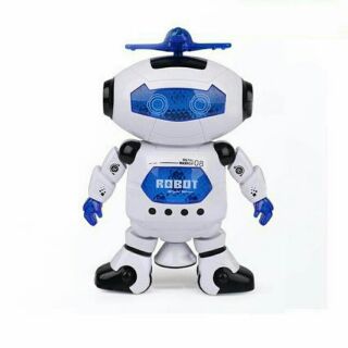 Robot biết nhảy và hát xoay 360 độ