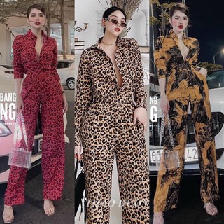 Set beo áo sơmi tay dài + quần dài ống suông