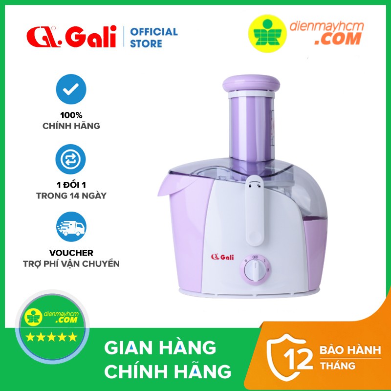Máy ép trái cây Gali GL-7001 450W 1L nhập khẩu bảo hành chính hãng tem CR chứng nhận chất lượng hàng hóa nhập khẩu