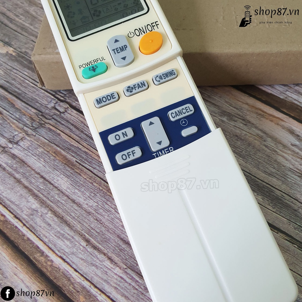 Điều khiển điều hòa Daikin ARC423A18 cánh tay cơ 1 chiều powerful