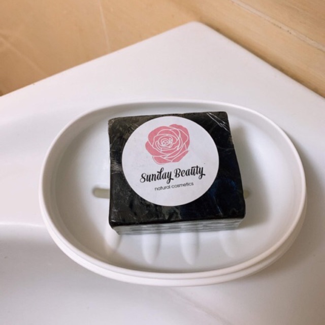 Xà phòng Than tre handmade sundaybeauty