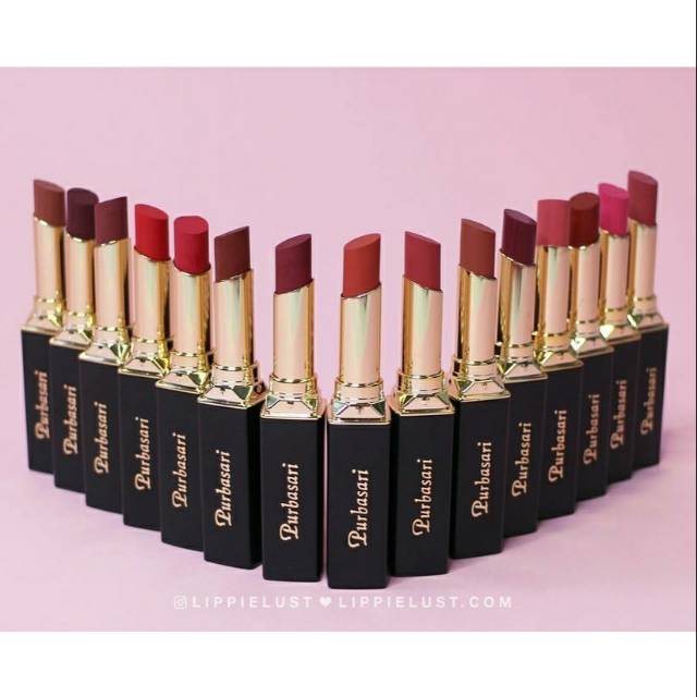 (hàng Mới Về) Son Kem Lì Purbasari Lên Màu Chuẩn Đẹp Mờ / Matte