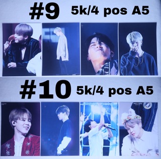 (Có sẵn) Sale poster A5 Jimin BTS