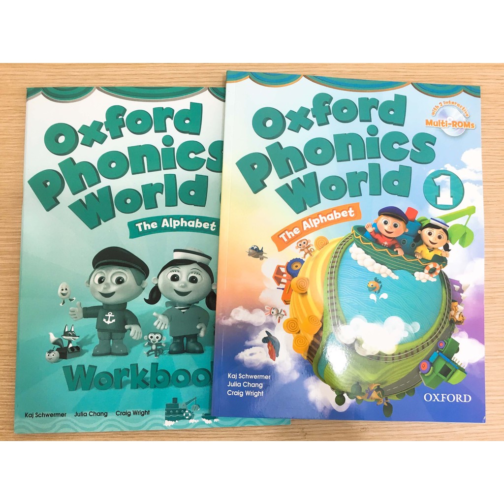 Oxford phonics world 1- ( SB+WB_ DVD) nhập