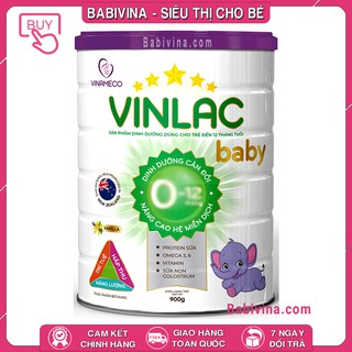 [CHÍNH HÃNG] Sữa Bột Vinlac 1 900g | Trẻ Biếng Ăn, Suy Dinh Dưỡng, Thấp Còi
