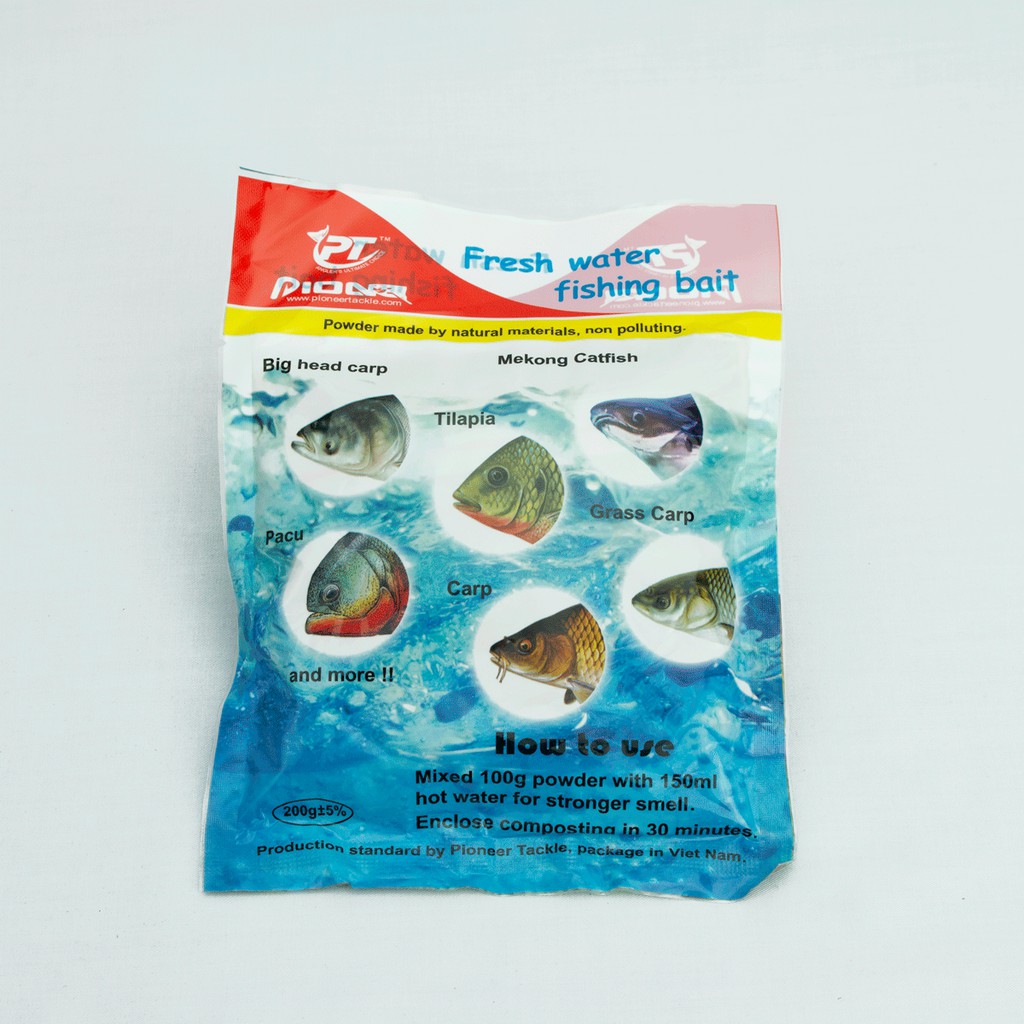 Mồi cám Pioneer Mekong Catfish, Dynamic Carp, B.Power để câu cá rô phi, chép, trôi, trắm, vược, diếc, chim