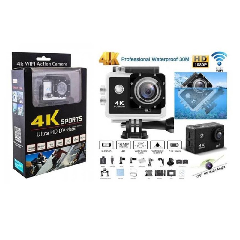 Camera Hành Trình Gopro 4k Kết Nối Wifi