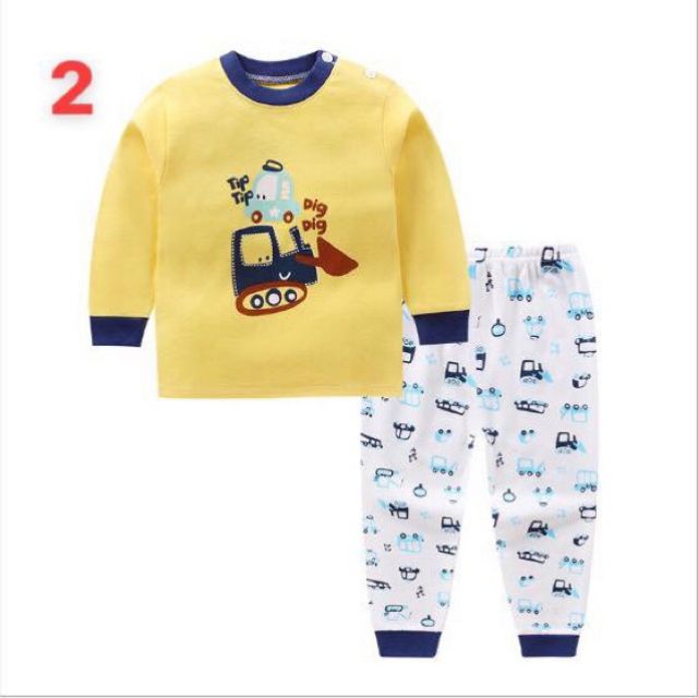 Combo 5 bộ thu đông cho bé