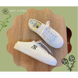 ✅[ Full Box + Bill 🌺] Giày Sục Ny Đạp Gót, Sục Ny , Giày Đạp Gót Hot Hit Màu Trắng