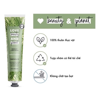 Kem Đánh Răng Love Beauty & Planet