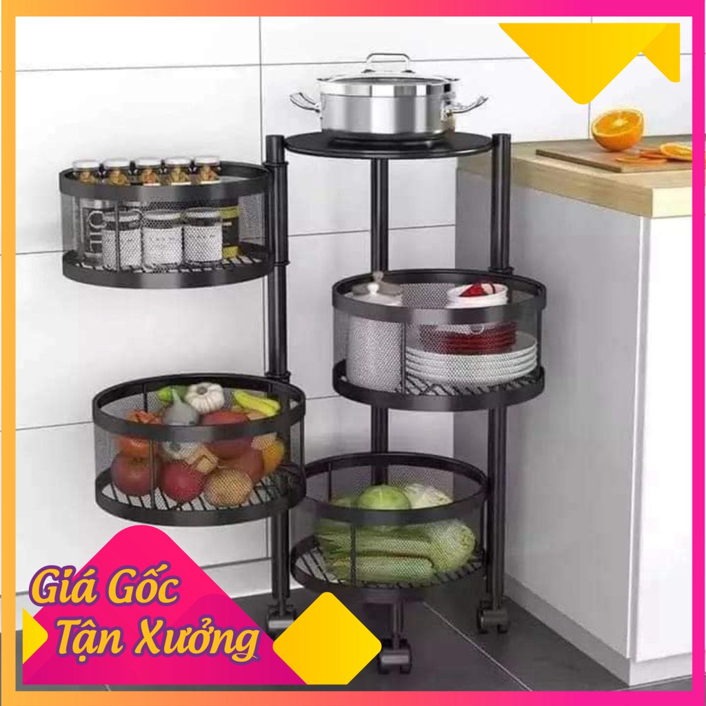 Kệ đa năng để đồ nhà bếp tiện dụng có bánh xe di chuyển tiện dụng- HÀNG LOẠI 1