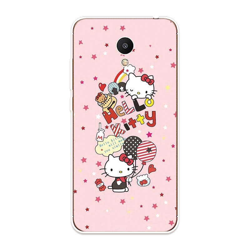 Ốp Lưng Meizu M3 M3S M5 M6 Note TPU mềm Case Hello Kitty