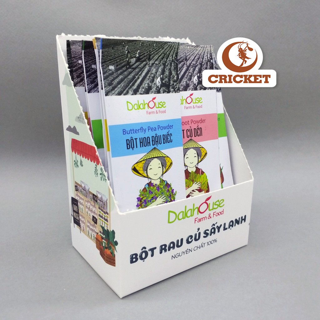 Bột rau củ tạo màu thực phẩm từ bột rau củ hưu cơ nguyên chất Dalahouse – Túi dùng thử 10g | BigBuy360 - bigbuy360.vn