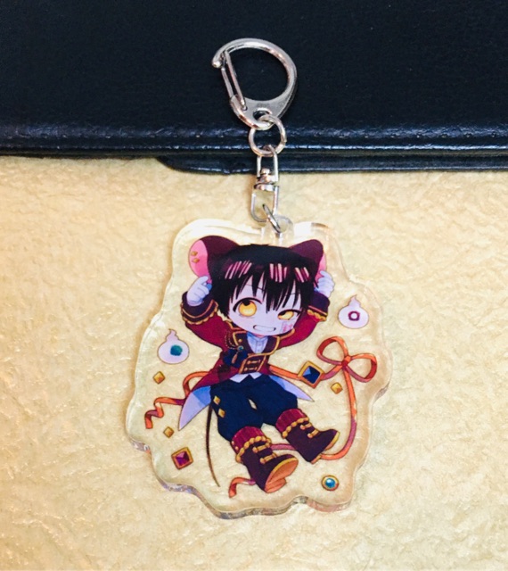 Móc khoá hanako-kun , móc khoá anime jibaku shounen hanako-kun
