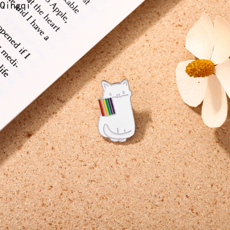 Ghim cài áo Miss Zoe chủ đề mèo hoạt hình dễ thương