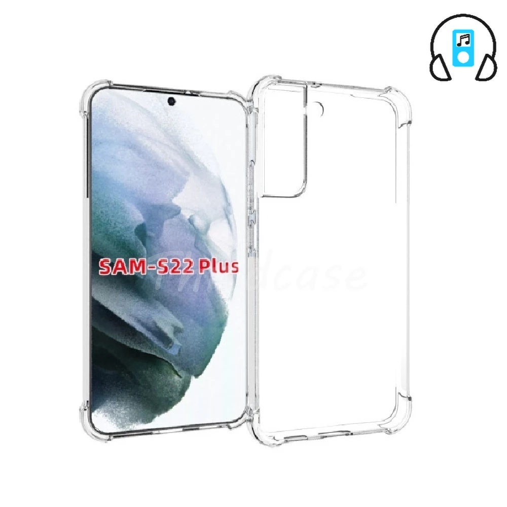 Ốp điện thoại silicon 3D chống sốc cho Samsung Galaxy S22