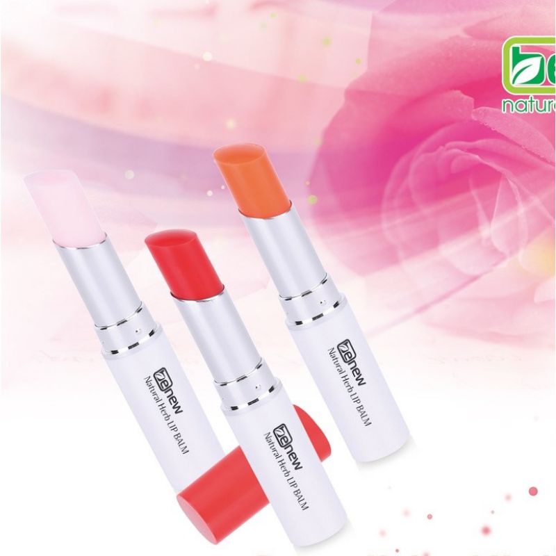 Son dưỡng môi Benew Natural Herb Lip Balm Hàn Quốc chống thâm môi, dương ẩm ngừa khô nẻ môi 4g/Thỏi- ( ĐỦ MÀU)