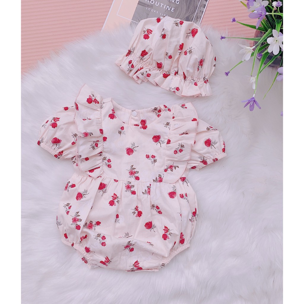 [ CÓ QUÀ TẶNG 🥰] Body cho bé đầy tháng, thôi nôi