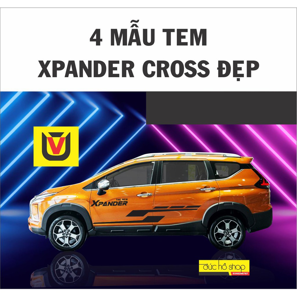 tem xpander cross (4 MẪU MỚI NHẤT)