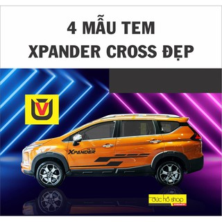 tem xpander cross (4 MẪU MỚI NHẤT)