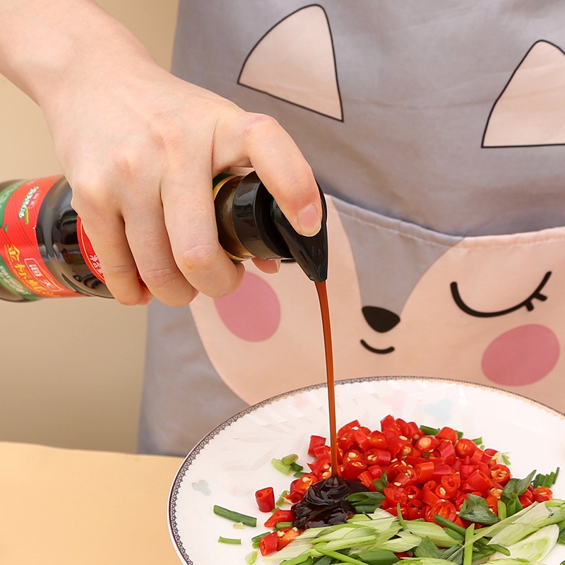 Đầu vòi ossayi dạng nhấn có khóa gắn bình gia vị tiện dụng cho nhà bếp