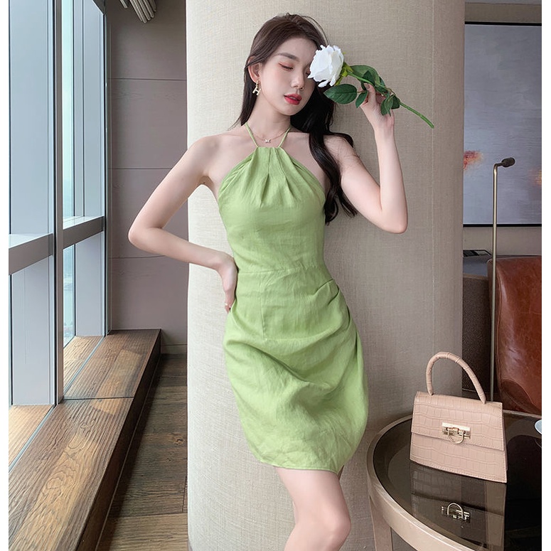 đầm lệch vai lệch vai