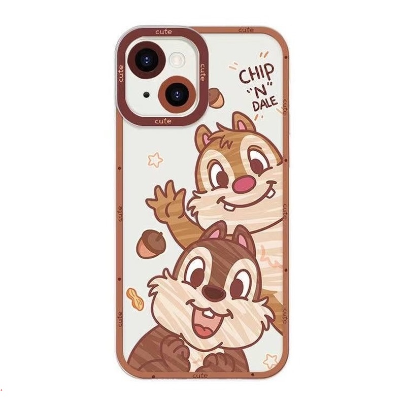 Ốp Điện Thoại Silicon Họa Tiết Hoạt Hình Chú Sóc Dễ Thương Chống Rơi Cho IPhone13 12 11 Pro MAX X XS MAX XR 6 7 8 Plus