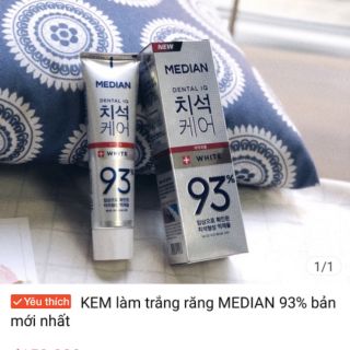KEM ĐÁNH RĂNG MEDIAN 93 SIÊU TRẮNG