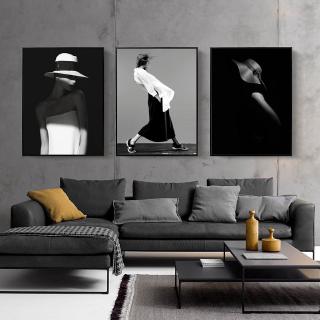 Tranh Vải Canvas Treo Tường Trang Trí Nội Thất Phong Cách Bắc Âu