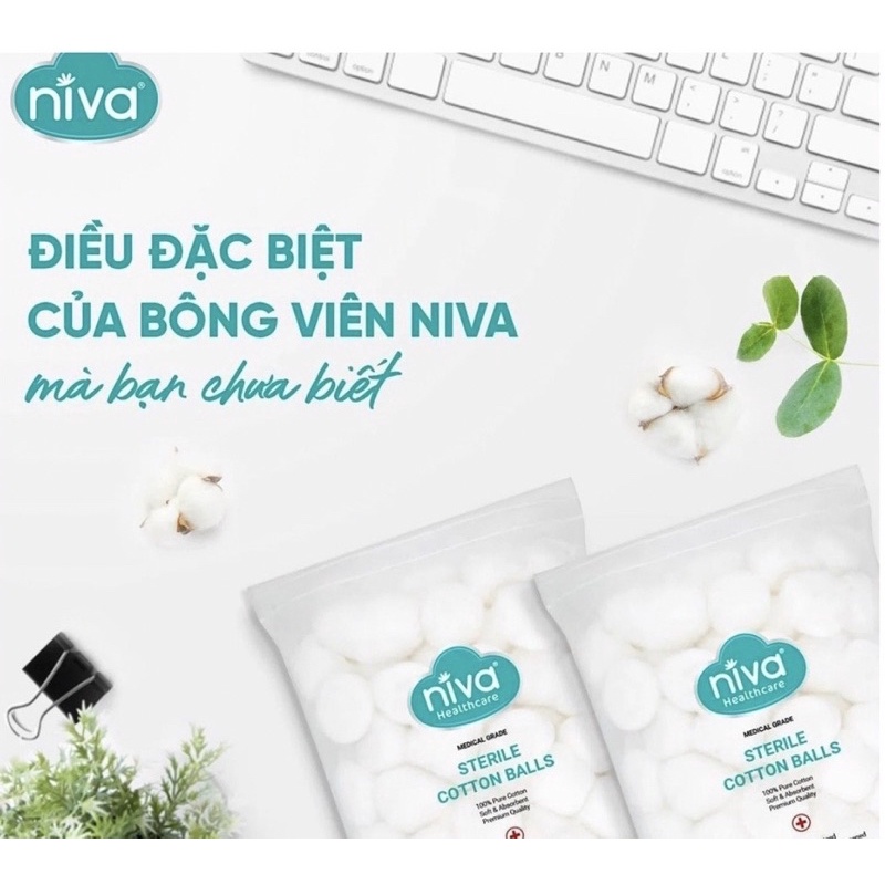 Bông gòn nhét tai cho mẹ sau sinh ( túi 100 viên)