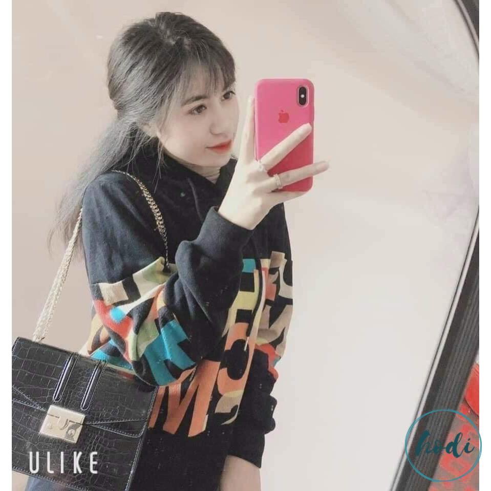 Áo Nỉ Hoodie Nữ Form Rộng Tay Dài Có Mũ Chữ GRAFF dưới 65kg, Áo Sweater  Nỉ Rộng ANNALI | BigBuy360 - bigbuy360.vn