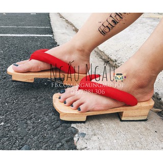 Geta Guốc Gỗ Nhật
