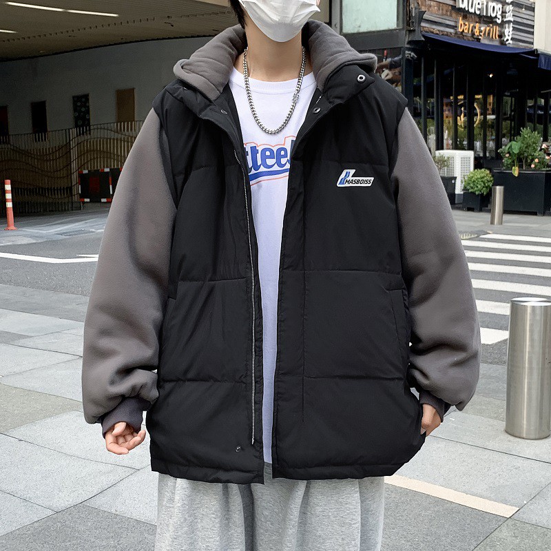 ÁO PHAO PHỐI HOODIE ĐỘC ĐÁO ẤM ÁP