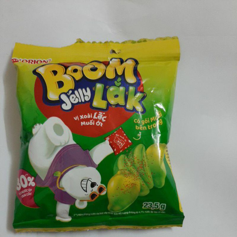 Kẹo dẻo boom jelly vị xoài lắc muối ớt_ 23,5g.